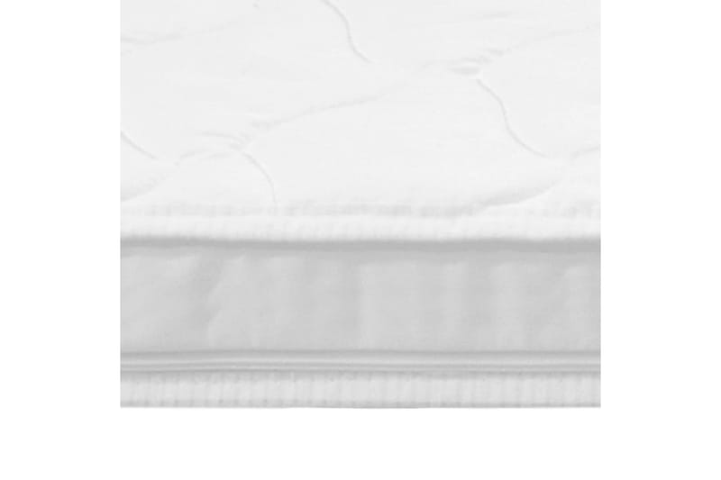 Bäddmadrass 160x200 cm kallskum äggprofil 6 cm - Vit - Möbler - Sovrum - Madrasser - Bäddmadrasser