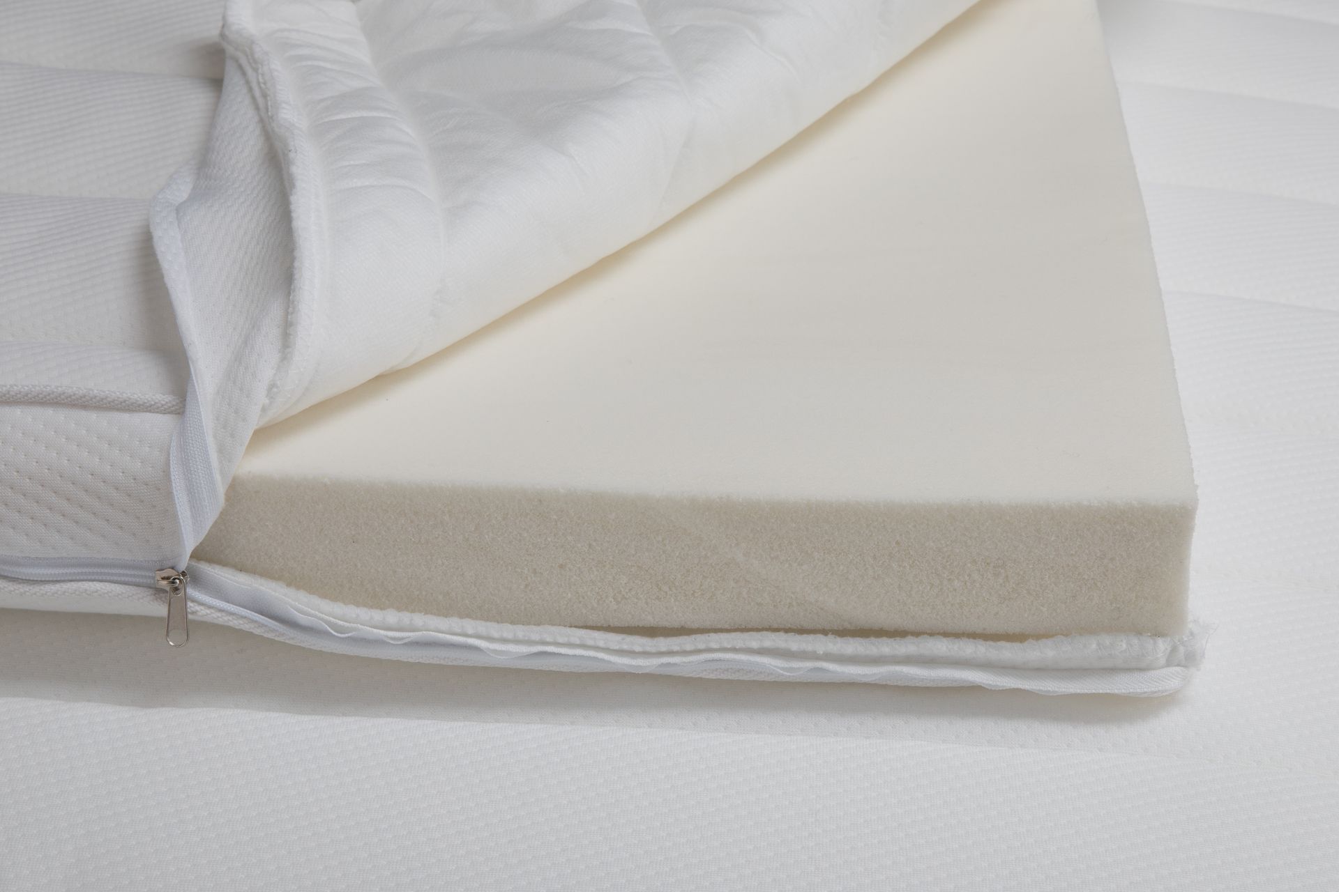 BÄDDMADRASS 160x210 Skum 30 kg/m³ - Vit - Möbler - Sovrum - Madrasser - Bäddmadrasser