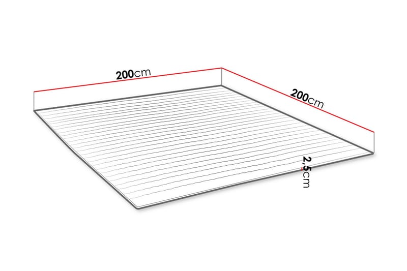 Bäddmadrass 200x200 - Möbler - Sovrum - Madrasser - Bäddmadrasser