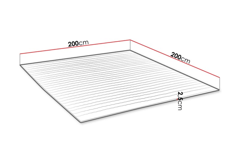 Bäddmadrass 200x200 - Bäddmadrasser