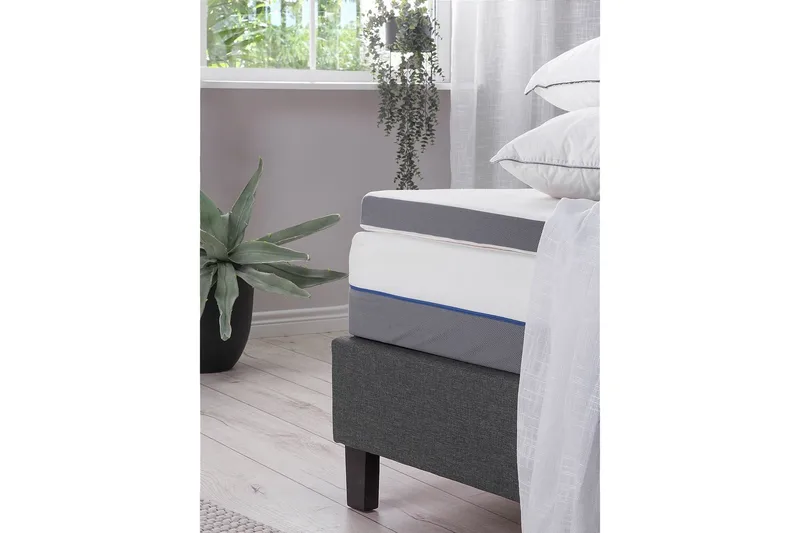 Comfy Bäddmadrass 160200 cm Vit  Vit - Vit - Möbler - Sovrum - Madrasser - Bäddmadrasser