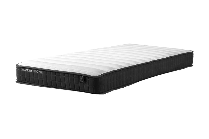 Fjädermadrass Harmony Uno Pocket 160x200xh20 cm, Vit/Grå