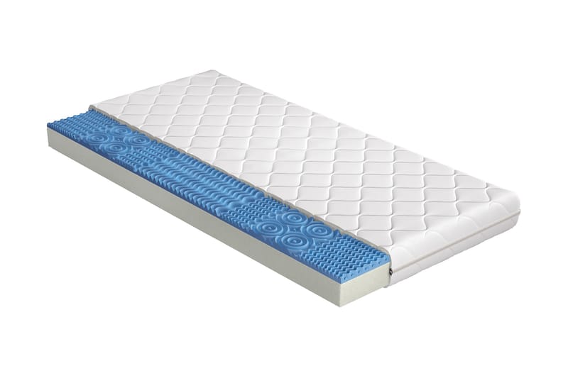 KANIO Madrass 140x200 cm Vit - Vit - Möbler - Sovrum - Madrasser - Bäddmadrasser