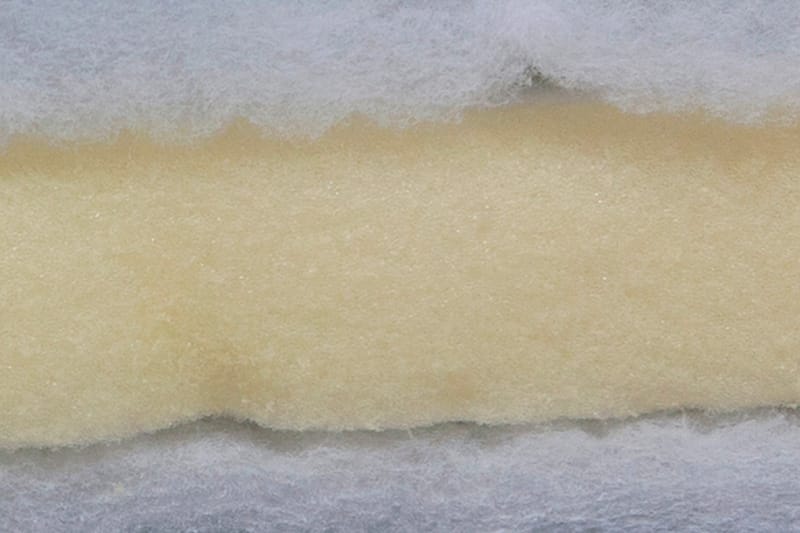 Kronos Bäddmadrass 160x200 Polyeter - Grå - Möbler - Sovrum - Madrasser - Bäddmadrasser