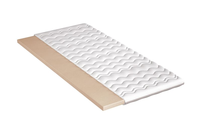 LOZZOLLO Bäddmadrass 180x200 cm Vit - Vit - Möbler - Sovrum - Madrasser - Bäddmadrasser