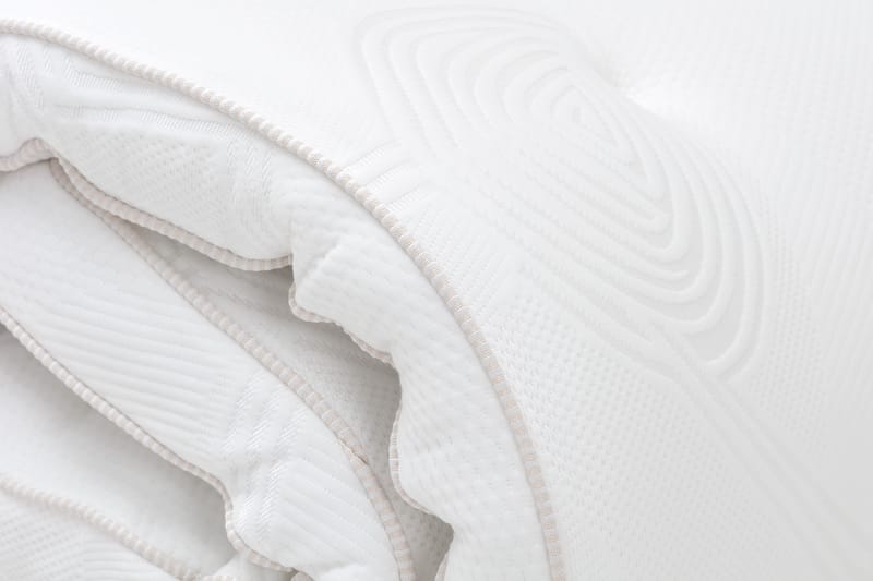 LUX Bäddmadrass Latex 120 Vit - Vit - Möbler - Sovrum - Madrasser - Bäddmadrasser