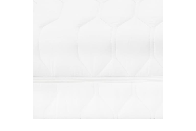 Madrass 140x200 cm 7 zoner pocketfjädrar 20 cm H3 - Vit - Möbler - Sovrum - Madrasser - Bäddmadrasser
