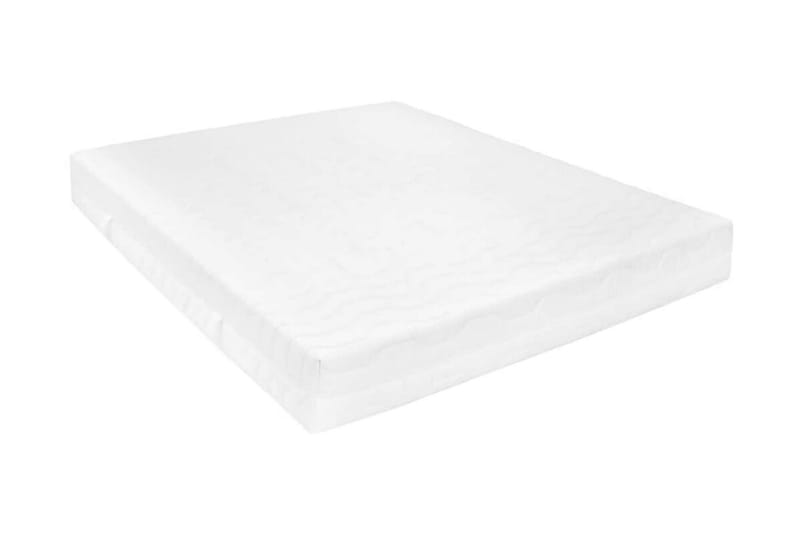 Madrass 80x200 cm 7 zoner pocketfjädrar 20 cm H3 - Vit - Möbler - Sovrum - Madrasser - Bäddmadrasser