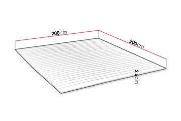 Madrass MANDULA 200x200 - Möbler - Sovrum - Madrasser - Bäddmadrasser