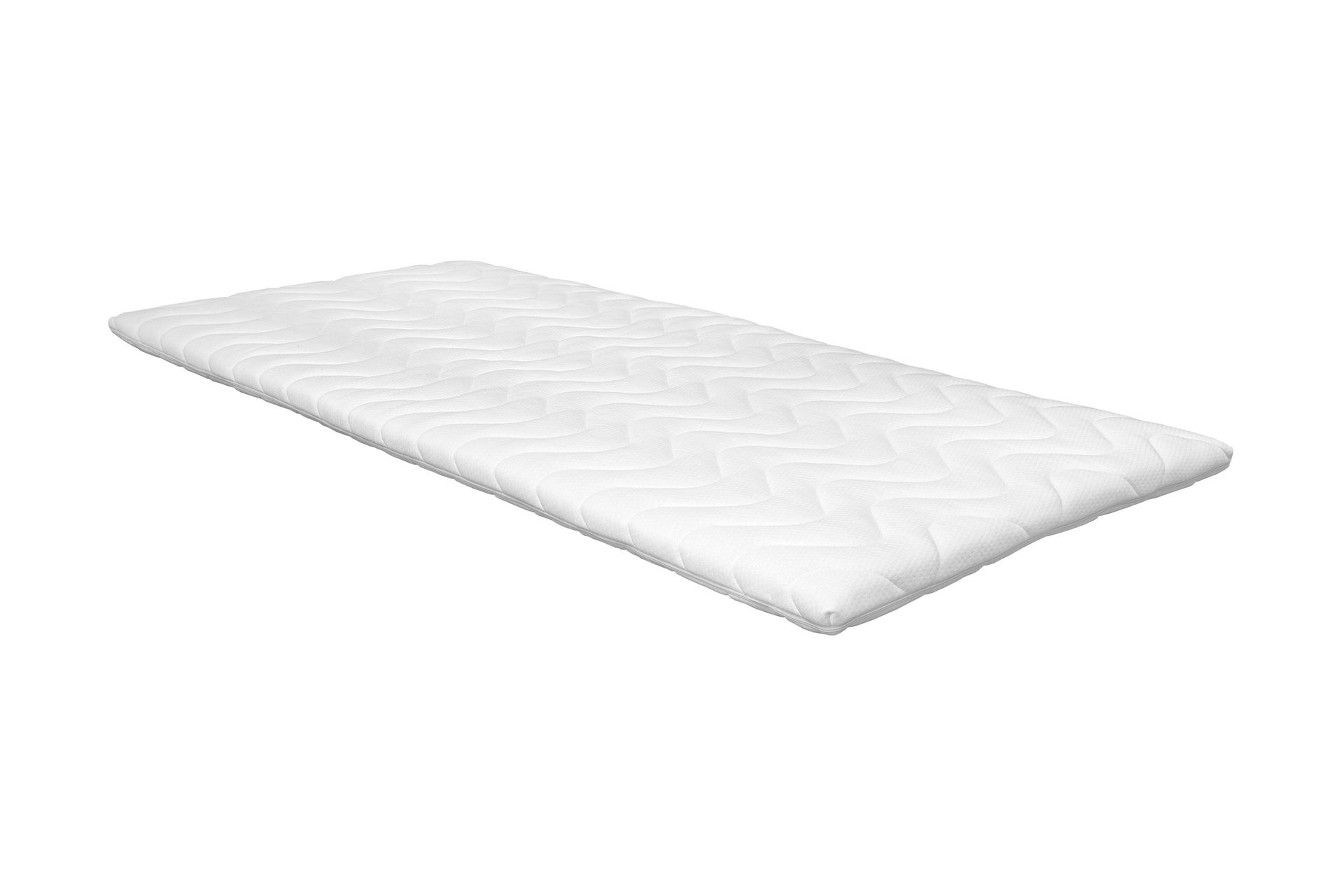 T&auml;rna B&auml;ddmadrass Visco 120x200x6 Visco - Vit