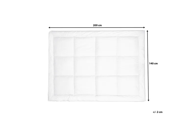 Trivor Bäddmadrass 140 200 cm - Vit - Möbler - Sovrum - Madrasser - Bäddmadrasser