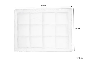 Trivor Bäddmadrass 140 200 cm - Vit - Möbler - Sovrum - Madrasser - Bäddmadrasser