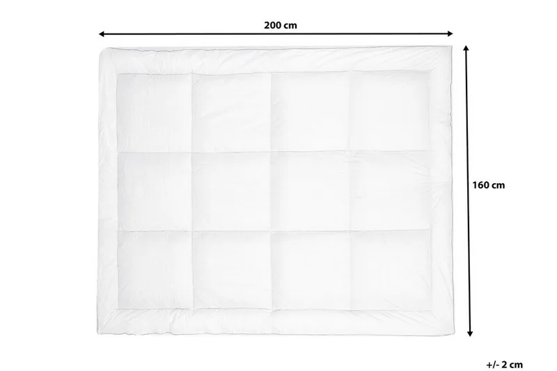 Trivor Bäddmadrass 160 200 cm - Vit - Möbler - Sovrum - Madrasser - Bäddmadrasser