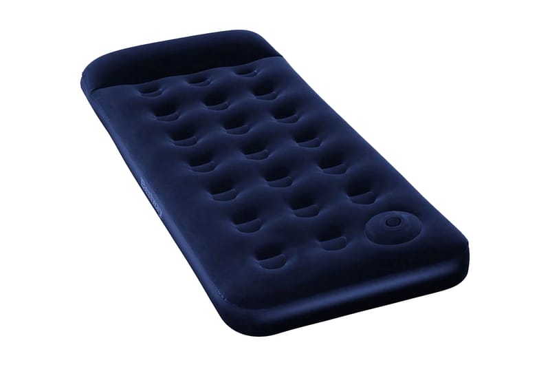 Uppblåsbar Bestway luftmadrass inbyggd fotpump 188x99x28 cm - Luftmadrasser & uppblåsbar madrass