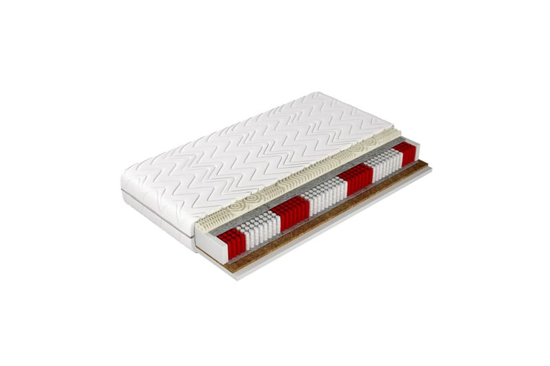 Bruksbacken Resårmadrass 80x200 cm - Vit - Möbler - Sovrum - Madrasser - Resårmadrass & resårbotten