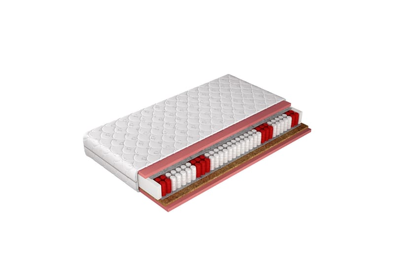 Guntorp Resårmadrass 80x200 cm - Vit - Möbler - Sovrum - Madrasser - Resårmadrass & resårbotten