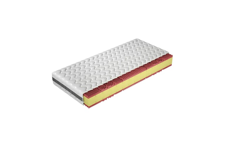Hoefler Skummadrass 120x200 cm - Vit - Möbler - Sovrum - Madrasser - Skummadrasser