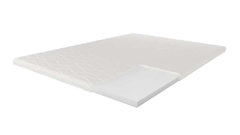 HVILA Memory Bäddmadrass med tryckavlastande memoryskum 140x200 cm - 7 cm Mjuk/Medium, Tvättbar klädsel - Möbler - Sovrum - Madrasser - Bäddmadrasser