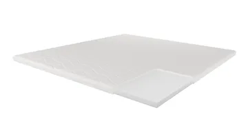 HVILA Memory Bäddmadrass med tryckavlastande memoryskum 160x200 cm - 7 cm Mjuk/Medium, Tvättbar klädsel - Möbler - Sovrum - Madrasser - Bäddmadrasser