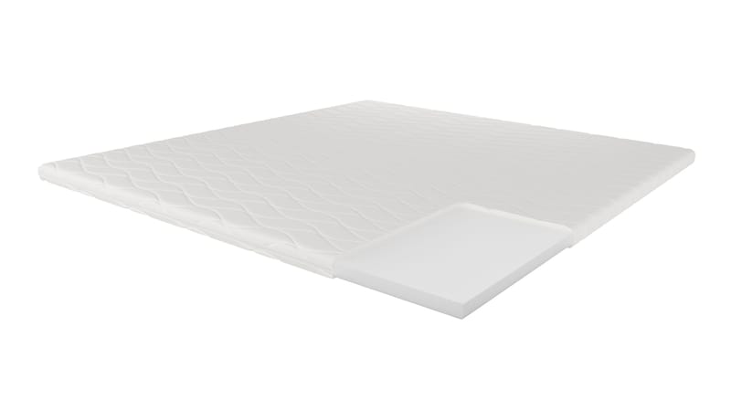 HVILA Tryckavlastande Memoryskum Bäddmadrass 160x200 cm – 7 cm Mjuk/Medium med Tvättbar Klädsel - Möbler - Sovrum - Madrasser - Bäddmadrasser