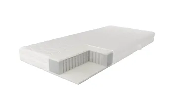 HVILA Pocket Resårmadrass med Tvättbar Klädsel 80x200 cm - Möbler - Sovrum - Madrasser - Resårmadrass & resårbotten
