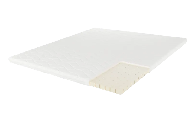 HVILA Punktelastisk Latex Bäddmadrass 180x200 cm – 7 cm Medium/Fast med Tvättbar Klädsel - Möbler - Sovrum - Madrasser - Bäddmadrasser