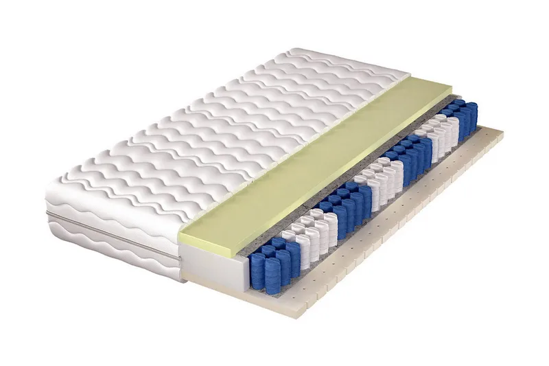 Jaclyn Resårmadrass 120x200 cm, Vit