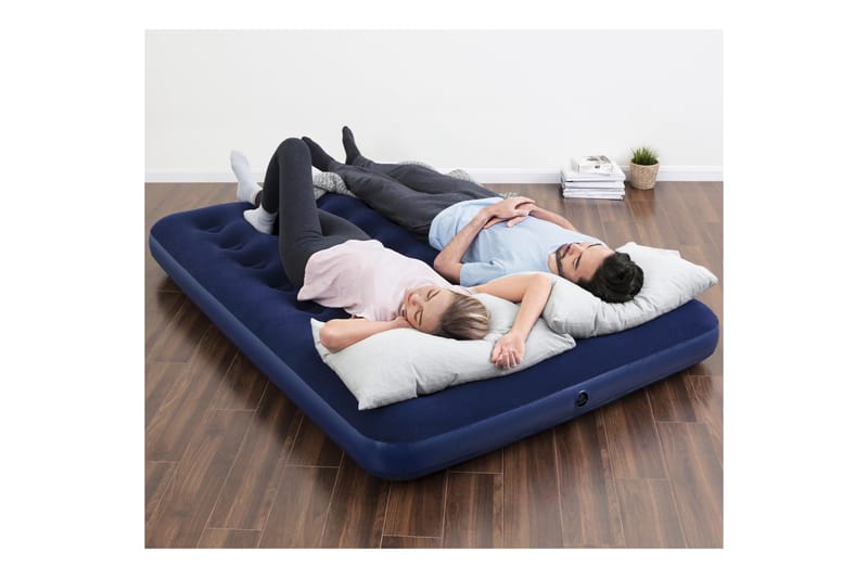 Bestway Airbed Full Uppblåsbar madrass med elektrisk pump Bl - Möbler - Sovrum - Madrasser - Luftmadrasser & uppblåsbar madrass