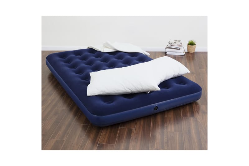 Bestway Airbed Full Uppblåsbar madrass med elektrisk pump Bl - Möbler - Sovrum - Madrasser - Luftmadrasser & uppblåsbar madrass