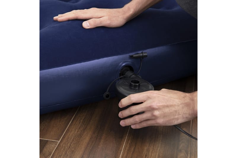 Bestway Airbed Full Uppblåsbar madrass med elektrisk pump Bl - Möbler - Sovrum - Madrasser - Luftmadrasser & uppblåsbar madrass