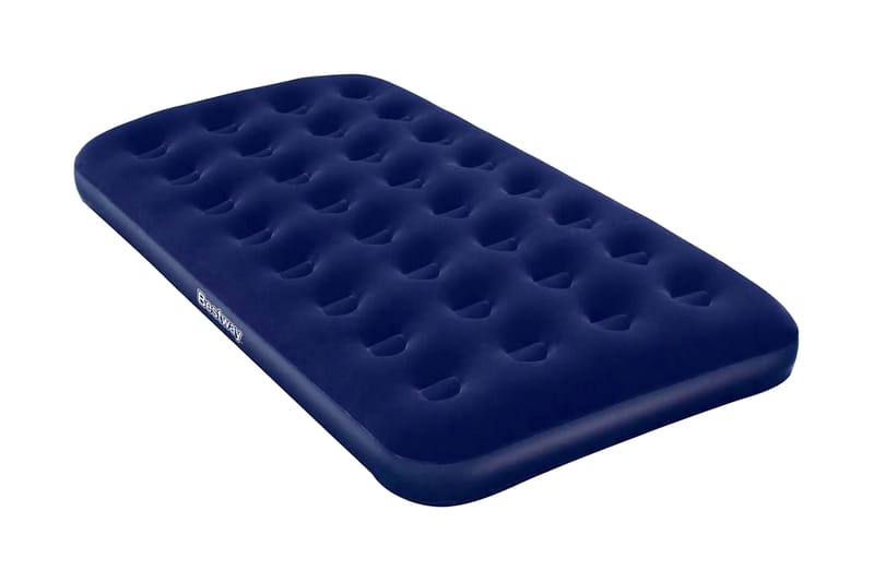 Bestway Luftmadrass flockad ovansida 203x183x22 cm 67004 - Luftmadrasser & uppblåsbar madrass