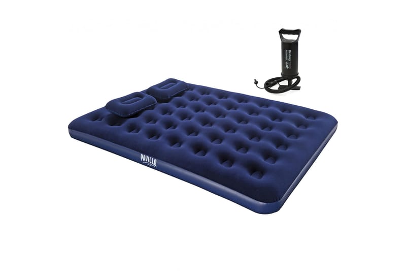 Pavillo Airbed Queen Uppblåsbar madrass med pump Blå - Luftmadrasser & uppblåsbar madrass