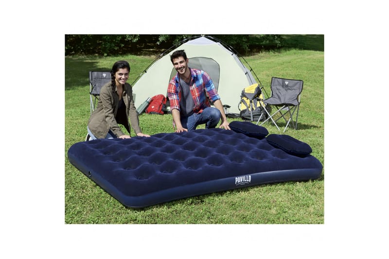 Pavillo Airbed Queen Uppblåsbar madrass med pump Blå - Möbler - Sovrum - Madrasser - Luftmadrasser & uppblåsbar madrass