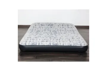 Tritech Airbed Queen Fashion Flock Uppblåsbar madrass Grå - Möbler - Sovrum - Madrasser - Luftmadrasser & uppblåsbar madrass