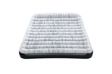 Tritech Airbed Queen Fashion Flock Uppblåsbar madrass Grå - Möbler - Sovrum - Madrasser - Luftmadrasser & uppblåsbar madrass
