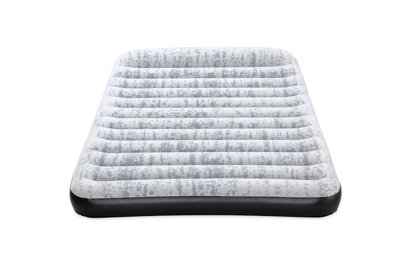 Tritech Airbed Queen Fashion Flock Uppblåsbar madrass Grå - Möbler - Sovrum - Madrasser - Luftmadrasser & uppblåsbar madrass