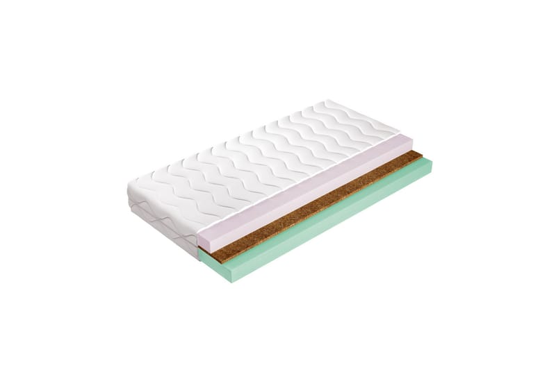 Milleryr Skummadrass 120x200 cm - Vit - Möbler - Sovrum - Madrasser - Skummadrasser