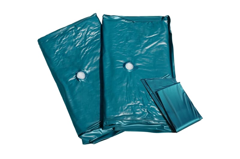 DULLAL Vattenmadrass 180x200 cm Softside heldämpad Blå - Blå - Övriga madrasser & tillbehör
