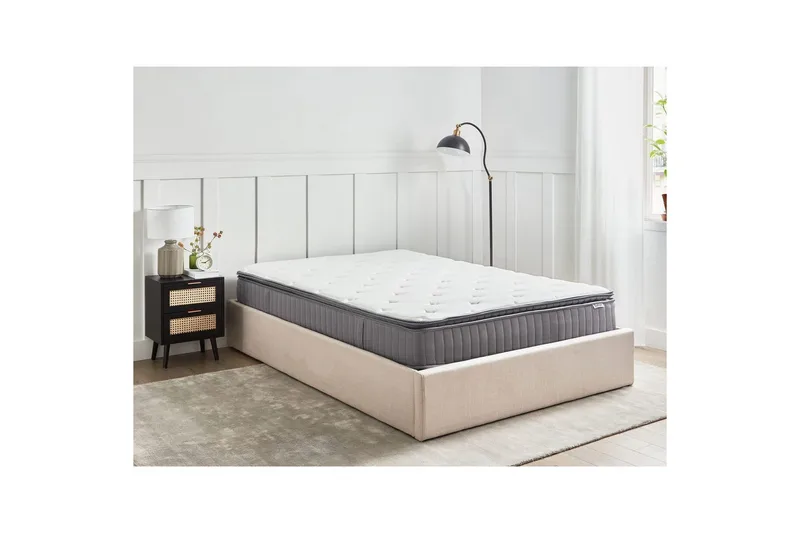 Resårgelmadrass Pleasant 140x200 cm, Fast - 140x200 cm, Fast - Möbler - Sovrum - Madrasser - Resårmadrass & resårbotten