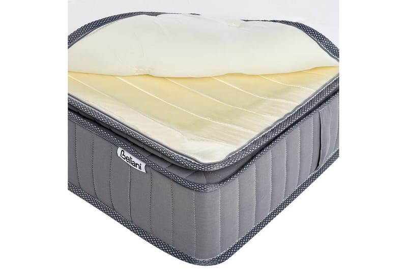 Resårgelmadrass Pleasant 90x200 cm, Fast - 90x200 cm, Fast - Möbler - Sovrum - Madrasser - Resårmadrass & resårbotten