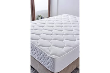 Resårmadrass 90x190 cm - Vit - Möbler - Sovrum - Madrasser - Resårmadrass & resårbotten
