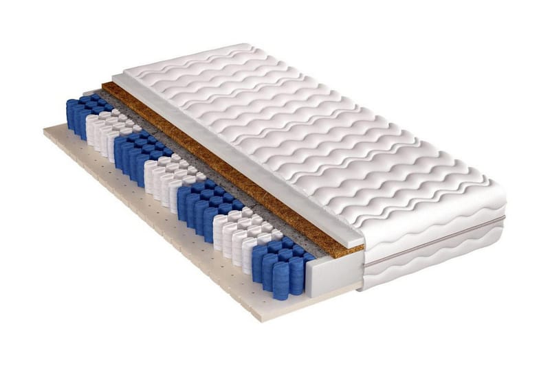 Atlanta Madrass 200x90x20 cm, Flerfärgad