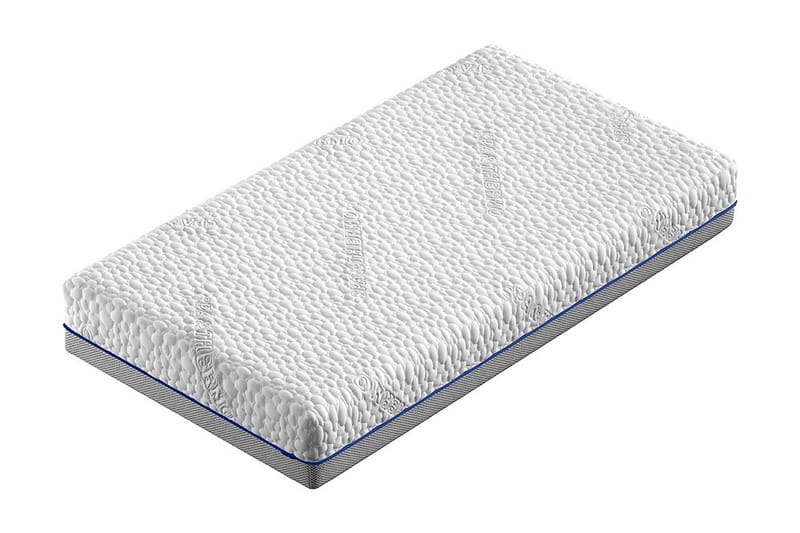 BIO Madrass 200x180x21 cm - Grå/Vit - Möbler - Sovrum - Madrasser - Resårmadrass & resårbotten