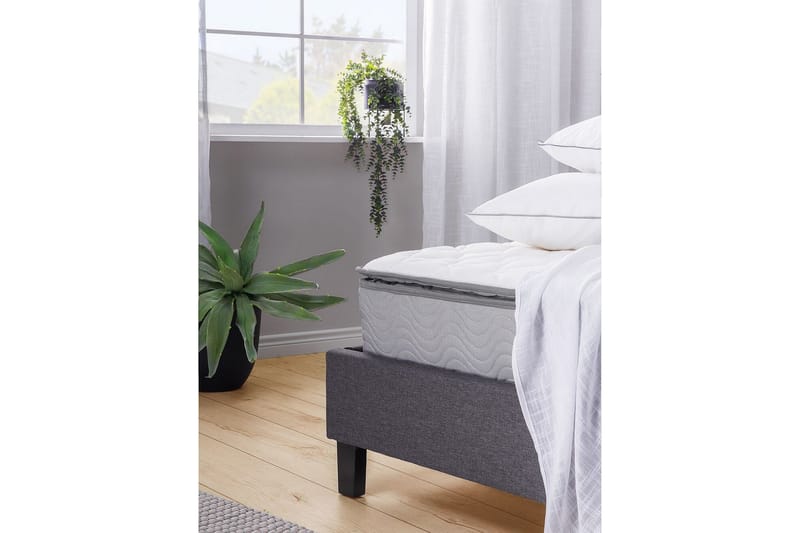 Brathay Resårmadrass Fast 140x200 cm - Vit - Möbler - Sovrum - Madrasser - Resårmadrass & resårbotten