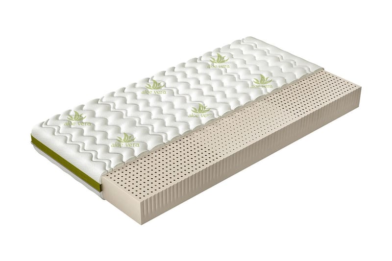 BURLAGE Madrass 200x120x16 cm - Beige/Vit - Möbler - Sovrum - Madrasser - Resårmadrass & resårbotten