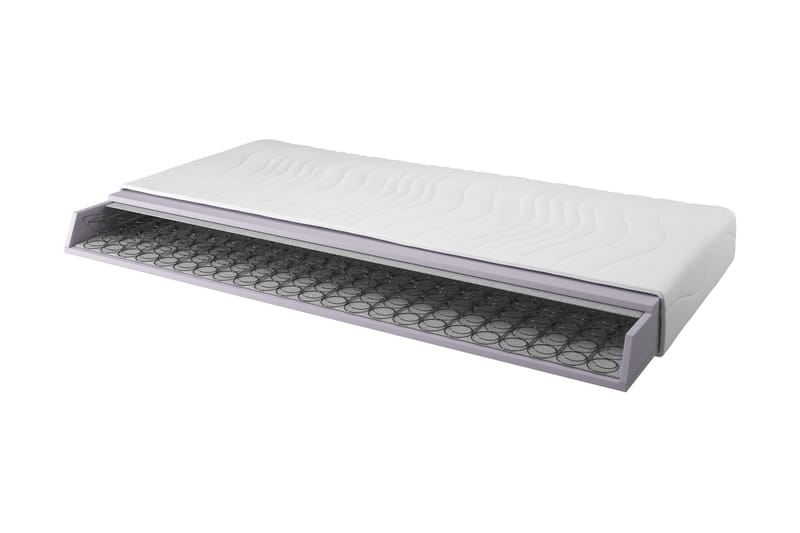 COKLEY Resårmadrass 160x200 Bonell Mjuk - Vit - Möbler - Sovrum - Madrasser - Resårmadrass & resårbotten
