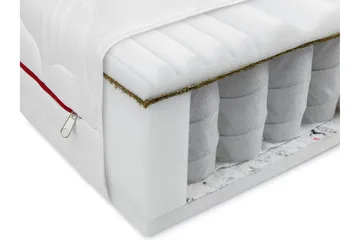 Fema Madrass 200x90x18 cm  Vit  Vit - Vit - Möbler - Sovrum - Madrasser - Resårmadrass & resårbotten