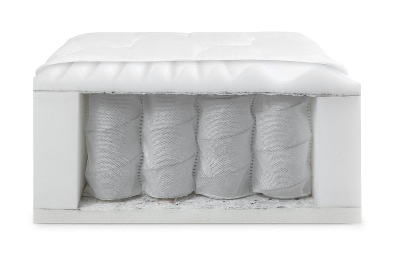 FREDROS Madrass 160x200 cm Vit - Möbler - Sovrum - Madrasser - Resårmadrass & resårbotten