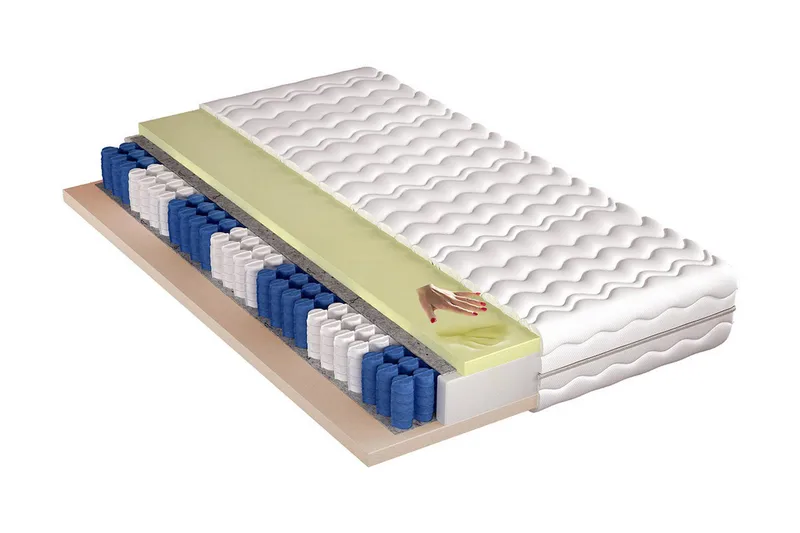 Liliana Madrass 200x90x20 cm, Flerfärgad