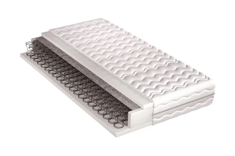 Lourosa Bonellmadrass 180x200, Vit